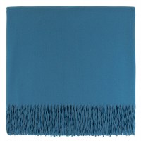 50" x 68" Persian Blue Edinburgh Throw Blanket