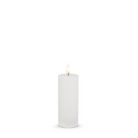 2" x 5" LED White 3D Flame Luminesce Pillar Candle