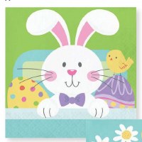 Bunny and Chick Lunch Napkins