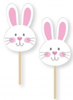 Pack of 50 3" Bunny Picks