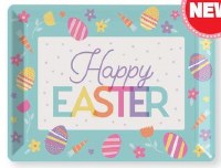 10" x 14" "Happy Easter" Serving Tray