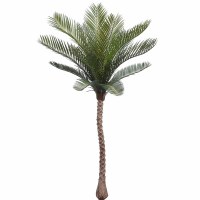 38" Faux Green Cycas Palm Plant