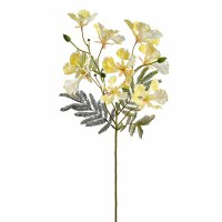 30" Faux Yellow Royal Poinciana Flowers Spray