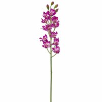 39" Faux Pink Dendrobium Spray