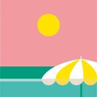 5" Square Cap D'Antibe Umbrella Beverage Napkins