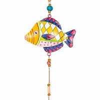 36" Multicolor Fish Bell