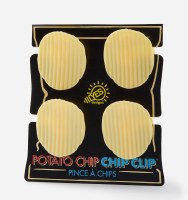 Set of Four Potato Chip Clips