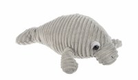 13" Gray Manatee Plush Toy