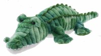 36" Green Alligator Plush Toy