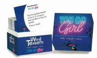 Box of "You Go Girl" Trivia Cards