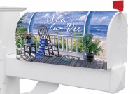 "Sea La Vie" Coastal Mailbox Cover