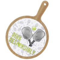 9" x 12" "Dink Responsibly" Pickleball Board