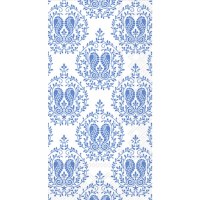 8.5" x 4.5" Grand Blue Seahorse Guest Towels