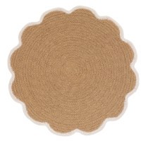 15" Round Natural Jute Placemat