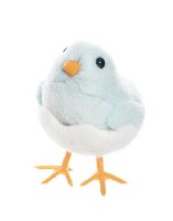 5" Blue Chick in an Egg Figurine