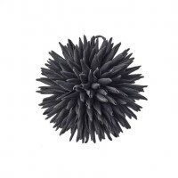 5" Black Spike Orb