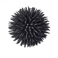 6" Black Spike Orb