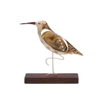 5" Capiz Shell Wing Shorebird Statue