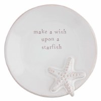 4" Round Starfish Ring Dish by Mud Pie