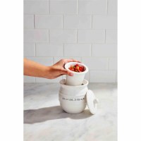 5" White Ceramic Hot or Cold Dip Chiller by Mud Pie