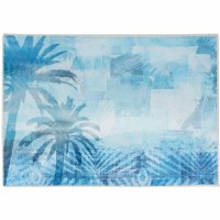 22" x 32" Caribbean Blues Indoor/Outdoor Rug