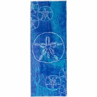 21" x 54" Cozy Living Sand Dollar Dreams Runner