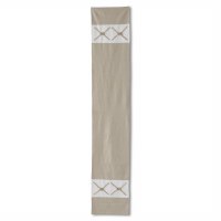 13" x 72" Tan and Cream Nautical Jute Knot Table Runner