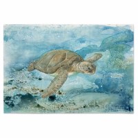 12" x 18" Under Sea Turtle Fabric Placemat