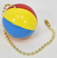 Beach Ball Fan Pull