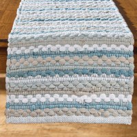 14" x 54" Coastal Chindi Table Runner