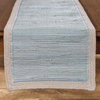 15" x 72" Seafoam Dune Table Runner