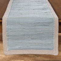 14" x 54" Seafoam Dune Table Runner