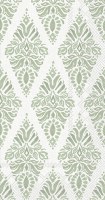 8" x 4.5"Green Soft Petals Guest Towels