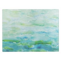 12" x 16" Ocean Glass Cutting Board