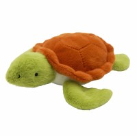 13" Green and Brown Sea Turtle Plush Toy