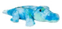 19" Blue Alligator Plush Toy
