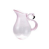 2.5 Quarts Acrylic Pink Flamingo Pitcher