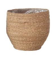 15" Round Natural Seagrass Basket