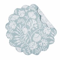 17" Round Seafoam Reef Placemat