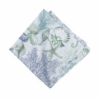 20" Sq Shoreline Waters Cloth Napkin