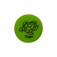 "Chillin'" Sea Turtle Silicone Bottle Cap