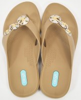 Size Medium-Large Biege Mellita Flip Flops