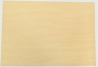 13" x 19" Cream Rectangle Basket Weave Placemat