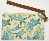 5" x 8" Sea Turtle Glide Wristlet