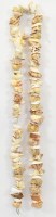5' Multicolored 2"-2.5" Seashells Garland