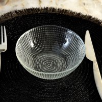 5" Round Clear Cabana Glass Bowl