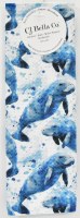 10" Sq Blue Manatees Washcloth