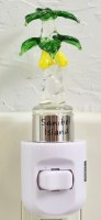 "Sanibel Island" LED Palm Tree Glass Night Light