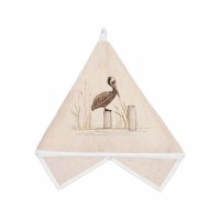 25" Sq Pelican Terry Towel