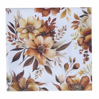 20" Sq Rustic Blooms Fall & Thanksgiving Cloth Napkin